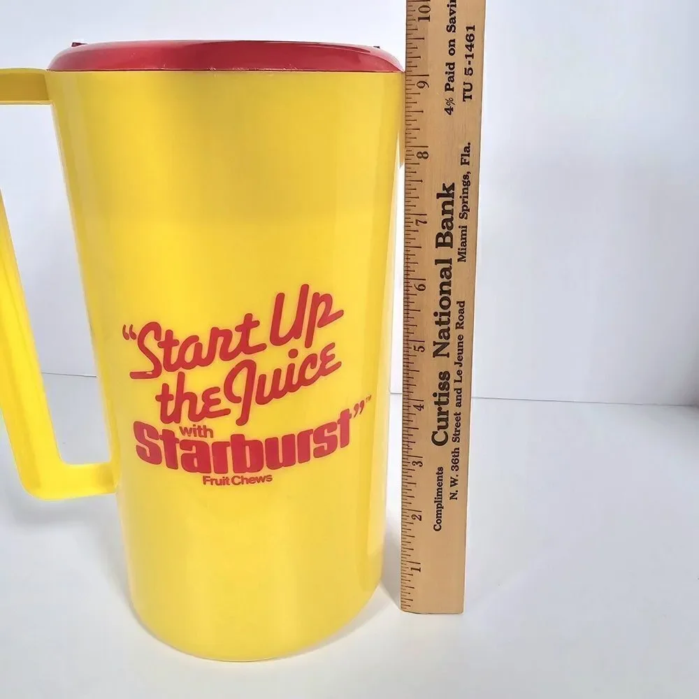 Starburst gallon plastic